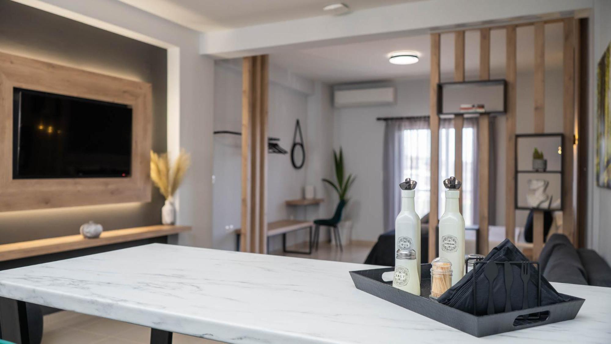 Alba Suite Apartment Kalampáka Ngoại thất bức ảnh