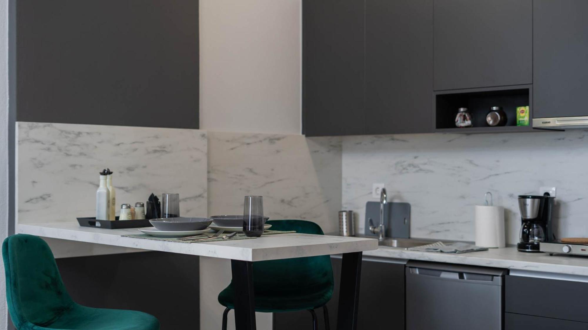 Alba Suite Apartment Kalampáka Ngoại thất bức ảnh